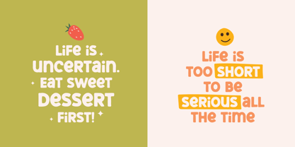 Cherry Chuckle Font Poster 8
