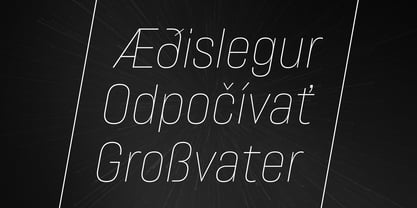 Lütschine Font Poster 6