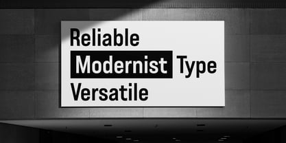 Lütschine Font Poster 10