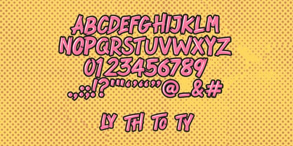 Knockwork Font Poster 5