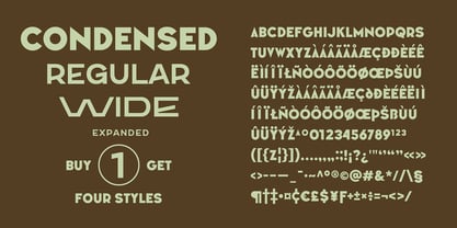 SFC Southbased Font Poster 4