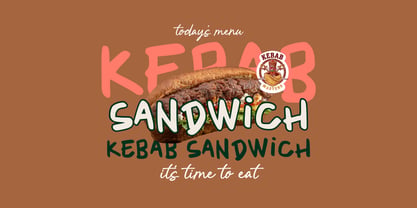 Quick Scribble Font Poster 5