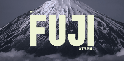 Godrop Font Poster 2
