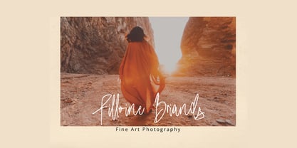 Blistwing Signature Font Poster 4