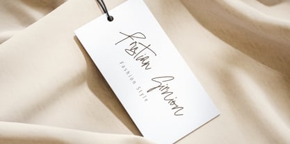 Blistwing Signature Font Poster 6