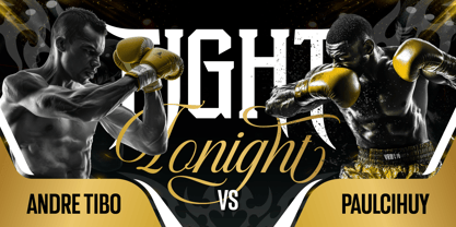 Singha Prestige Font Poster 3