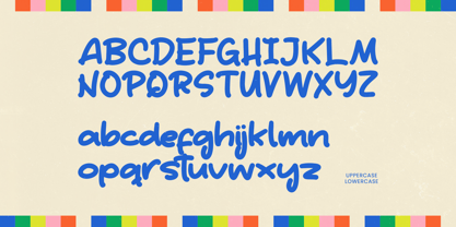 Smile Hug Font Poster 5