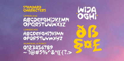 Wija Oghi Font Poster 10