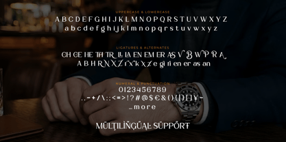 Luxento Font Poster 10