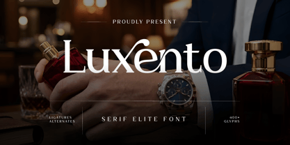 Luxento Font Poster 1