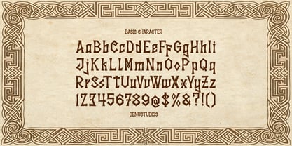 North Eternal Font Poster 10
