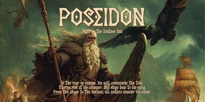 North Eternal Font Poster 6