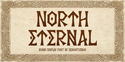 North Eternal Font Poster 1