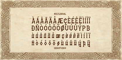 North Eternal Font Poster 11