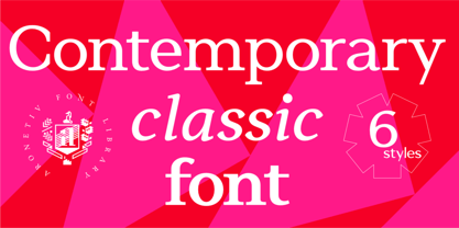 Avenyx Serif Font Poster 7