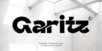 Garitz Font Poster 1