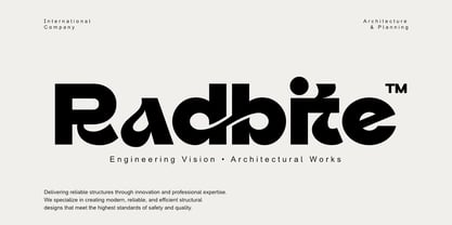 Garitz Font Poster 3