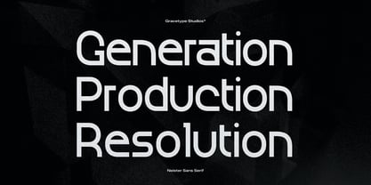Neister Font Poster 6