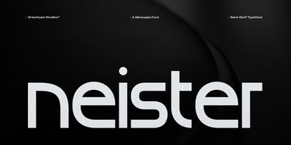 Neister Font Poster 1