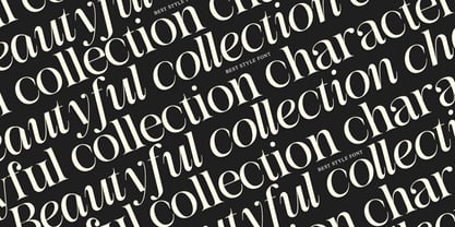 Medvilea Editorial Font Poster 2