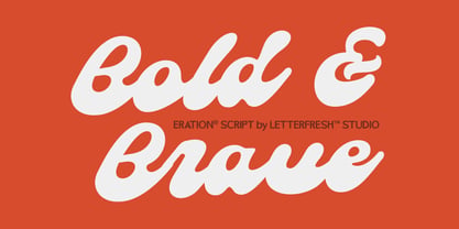 Eration Script Font Poster 8