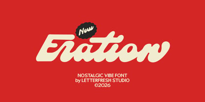 Eration Script Font Poster 1