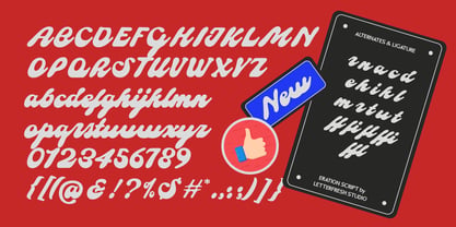 Eration Script Font Poster 12