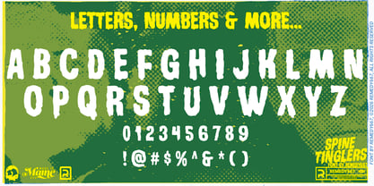 Spine Tinglers 667 Font Poster 7