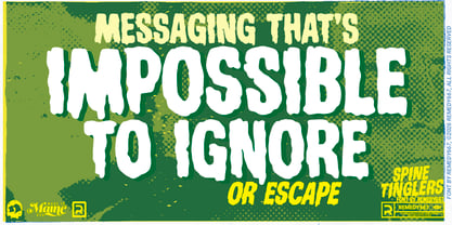 Spine Tinglers 667 Font Poster 5