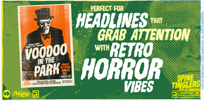Spine Tinglers 667 Font Poster 6