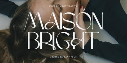 Maison Bright Font Poster 1
