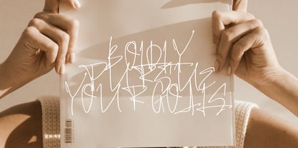 Begerak Font Poster 9