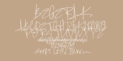 Begerak Font Poster 5