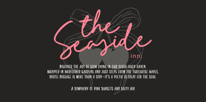 Cloudy Starlight Font Poster 9