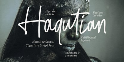 MC Haqutian Font Poster 1