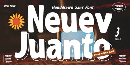 Neuev Juanto Font Poster 1