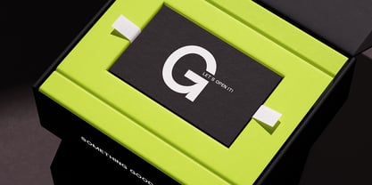 Agootack Font Poster 7