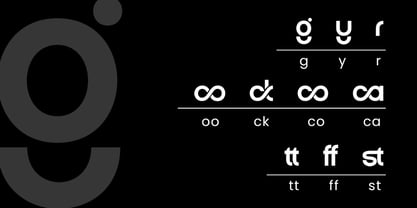 Agootack Font Poster 9
