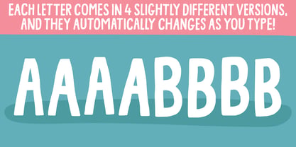 Lots Of Fun Font Poster 6