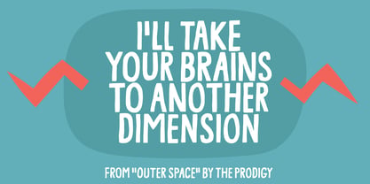 Lots Of Fun Font Poster 3