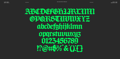 Kings Decree Font Poster 8