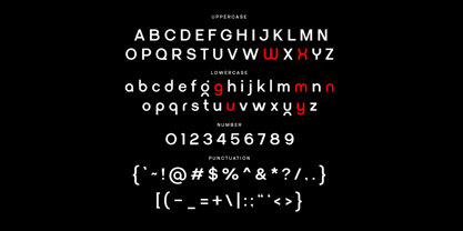 Hugos Font Poster 7