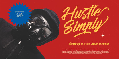 Ruthype Kongesti Font Poster 8