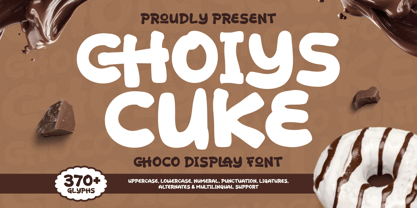 Choiys Cuke Font Poster 1