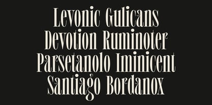 MTC Tailrose Font Poster 11