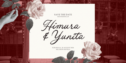 Rose Amoure Font Poster 6