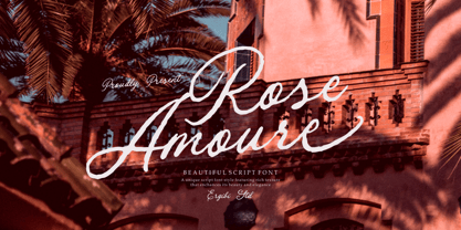 Rose Amoure Font Poster 1