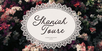 Rose Amoure Font Poster 4
