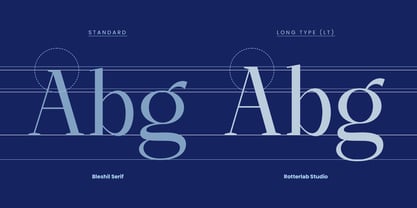 Bleshil Font Poster 4