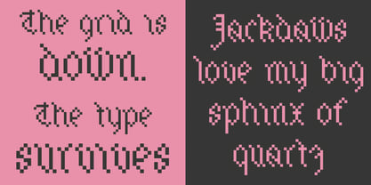 Corvinix Font Poster 3